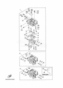 200AETX drawing CARBURETOR