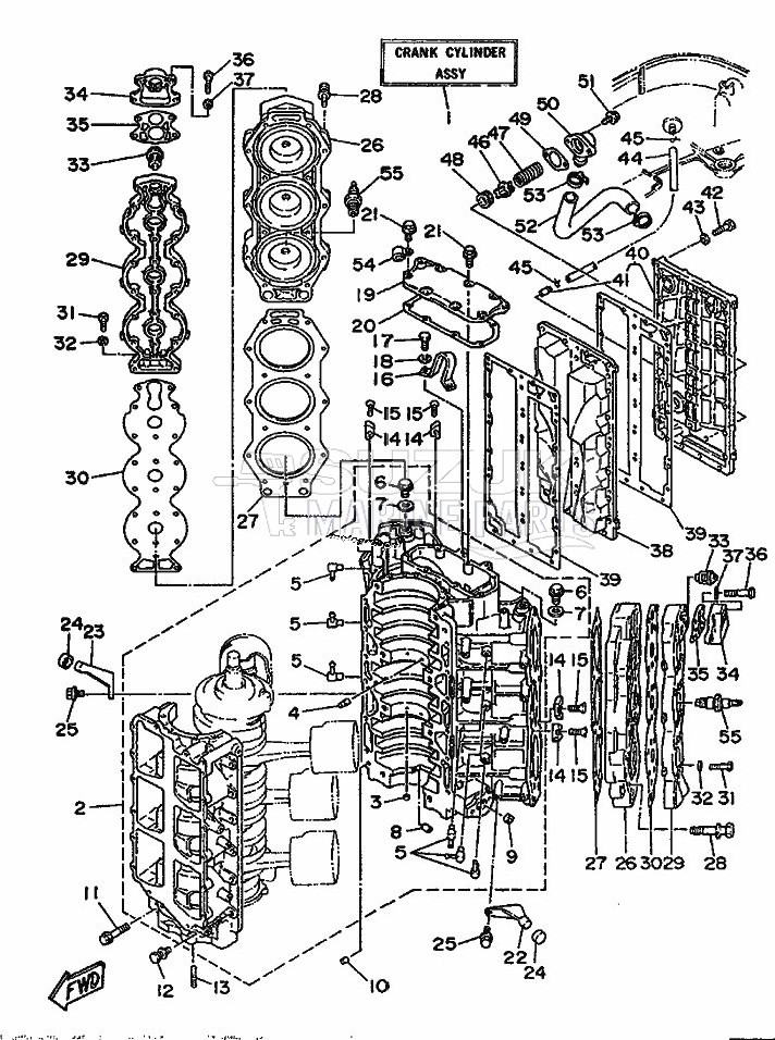 CYLINDER--CRANKCASE