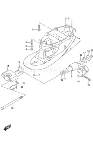 Outboard DF 300AP drawing Drive Shaft Housing w/Transom (L)