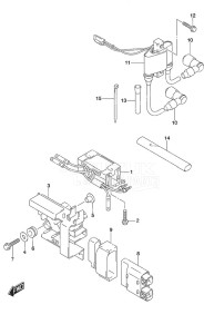 DF 9.9A drawing Rectifier/Ignition Coil w/Remote Control