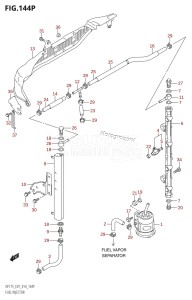 DF175ZG From 17502Z-410001 (E01 E40)  2014 drawing FUEL INJECTOR (DF175Z:E40)