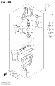 05004F-610001 (2016) 50hp E01-Gen. Export 1 (DF50AVT  DF50AVTH) DF50A drawing FUEL VAPOR SEPARATOR (DF60ATH:E40)