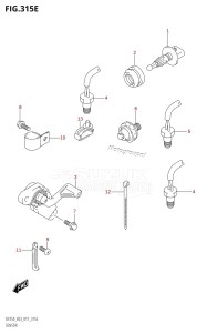 DF250Z From 25003Z-710001 (E03 E40)  2017 drawing SENSOR (DF250T:E03)