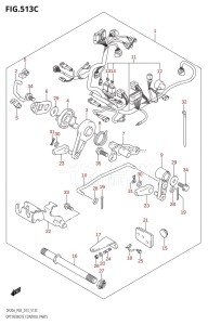 DF20A From 02002F-310001 (P03)  2013 drawing OPT:REMOTE CONTROL PARTS (DF20A:P03)