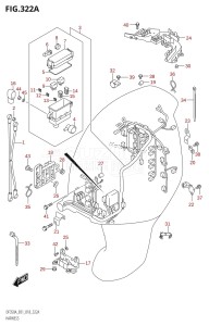 DF325A From 32501F-810001 (E01 E40)  2018 drawing HARNESS (DF350A)