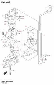 DF4A From 00403F-440001 (P01)  2024 drawing WATER PUMP