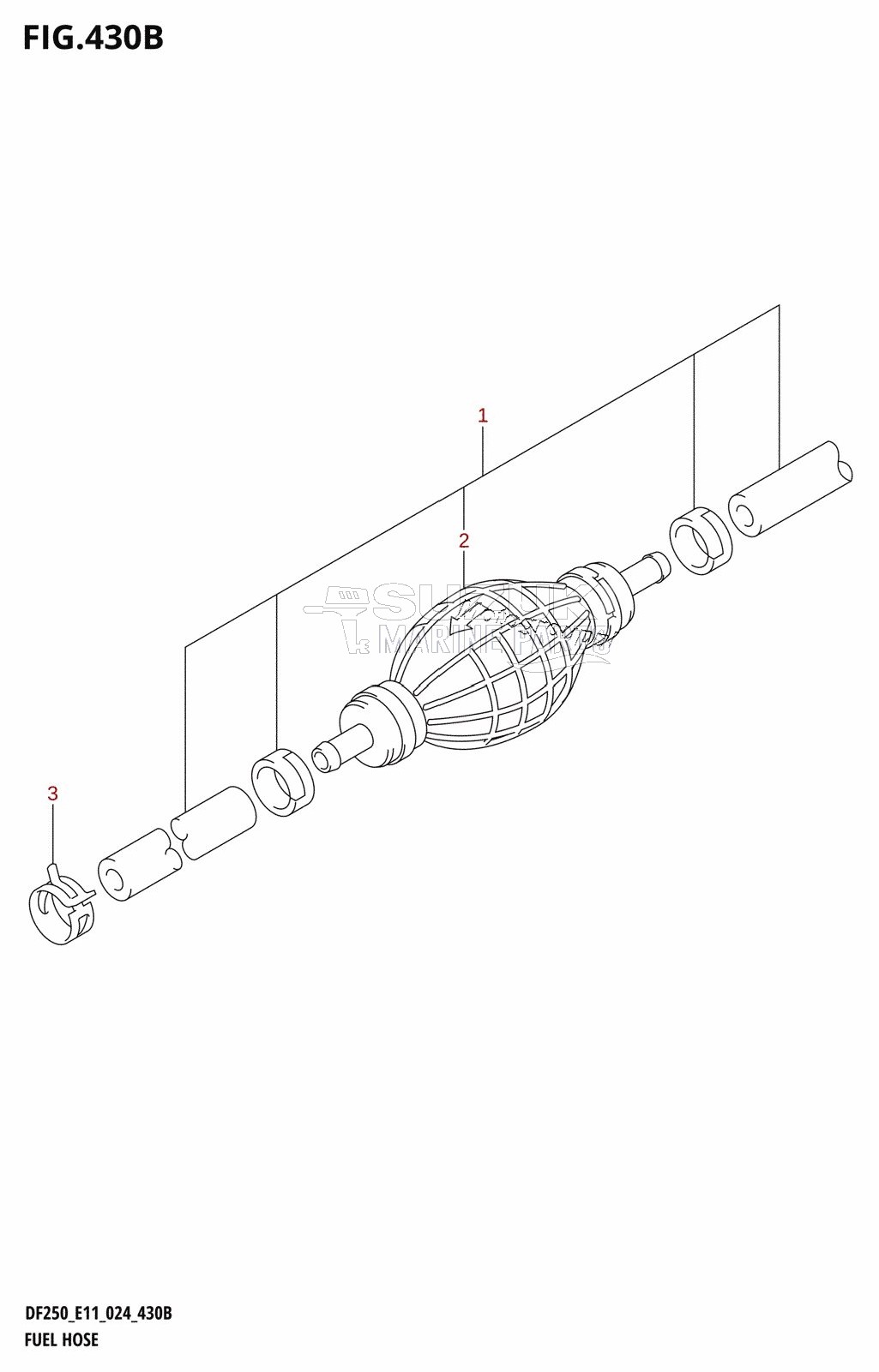 FUEL HOSE (E01,E11,E40)