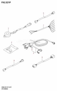 DF60A From 06002F-710001 (E01 E40)  2017 drawing OPT:HARNESS (DF50AVTH:E01)