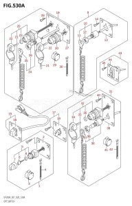 DF150AZ From 15003Z-040001 (E01 E40)  2020 drawing OPT:SWITCH