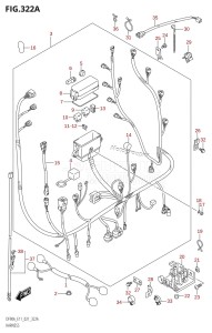 DF80A From 08002F-140001 (E01 E40)  2021 drawing HARNESS ((DF70A,DF70ATH,DF80A,DF90A,DF90ATH):020)