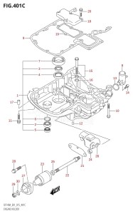 DF140A From 14003F-510001 (E01 E40)  2015 drawing ENGINE HOLDER (DF115AT:E40)