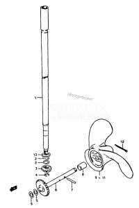 DT2 From 0201-200001 ()  1982 drawing TRANSMISSION /​ PROPELLER