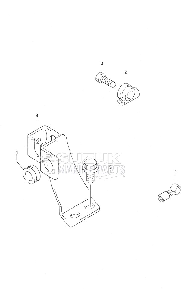 Remocon Cable Holder w/Remote Control