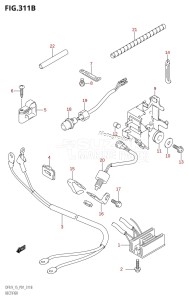 DF9.9 From 00992F-510001 (P01)  2005 drawing RECTIFIER (K5,K6,K7,K8,K9,K10,011)