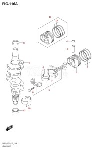 DF60A From 06002F-040001 (E01 E40)  2020 drawing CRANKSHAFT