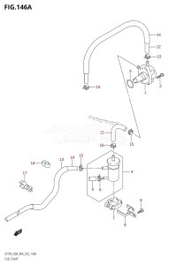 DF90A From 09003F-110001 (E03)  2011 drawing FUEL PUMP