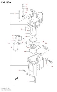 DF40 From 04001F-510001 (E01)  2005 drawing FUEL VAPOR SEPARATOR (X)