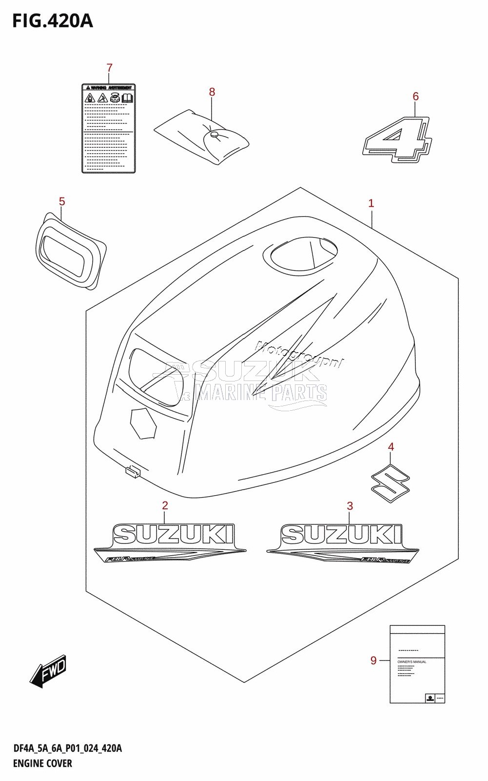 ENGINE COVER (DF4A)