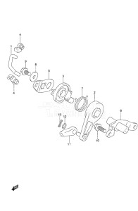 Outboard DF 20A drawing Throttle Control Remote Control