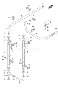 DF 300AP drawing Fuel Injector