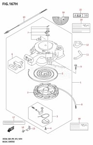 DF25A From 02504F-510001 (P01)  2015 drawing RECOIL STARTER (DF30ATH:P01)