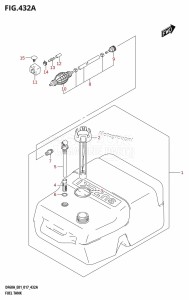 DF40A From 04003F-710001 (E01)  2017 drawing FUEL TANK