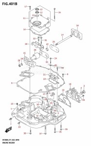 DF250ASS From 25001N-240001 (E03)  2022 drawing ENGINE HOLDER (DF250ATSS)