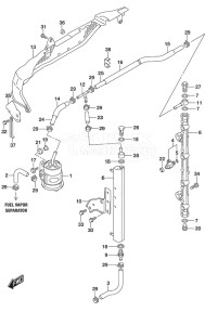 DF 200A drawing Fuel Injector