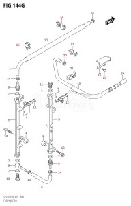 DF250Z From 25003Z-710001 (E03 E40)  2017 drawing FUEL INJECTOR (DF250ST:E03)