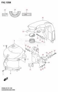 DF200A From 20003F-510001 (E01 E40)  2015 drawing SILENCER /​ RING GEAR COVER (DF200AT:E40)