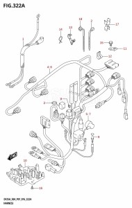 DF30A From 03003F-610001 (P01 P40)  2016 drawing HARNESS (DF25A:P01)