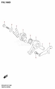 DF8A From 00801F-710001 (P01)  2017 drawing THROTTLE CONTROL (DF9.9AR:P01)