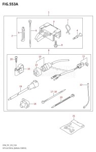 DF8A From 00801F-040001 (E01 P01   -)  2020 drawing OPT:ELECTRICAL (MANUAL STARTER)