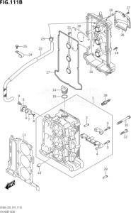 05003F-910001 (2019) 50hp E03-USA (DF50AT) DF50A drawing CYLINDER HEAD (DF60A,DF60AVT)