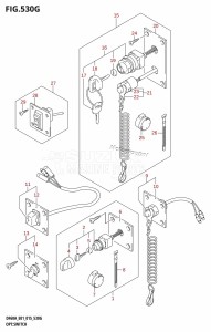 DF60A From 06002F-510001 (E01 E40)  2015 drawing OPT:SWITCH (DF60AVT:E01)