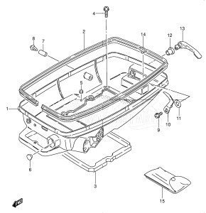 DT8 From 0801-251001 ()  2002 drawing LOWER COVER