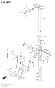 00801F-510001 (2005) 8hp P01-Gen. Export 1 (DF8A  DF8AR) DF8A drawing SWIVEL BRACKET (DF9.9AR:P01)