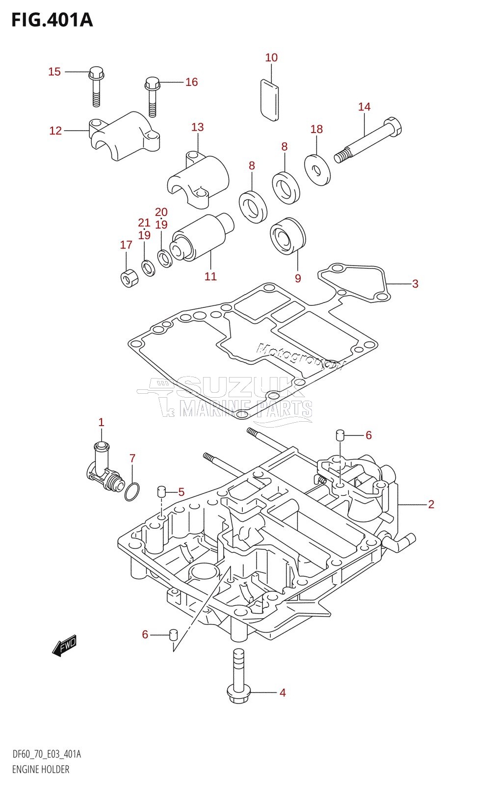 ENGINE HOLDER