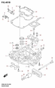 DF90A From 09003F-810001 (E03)  2018 drawing ENGINE HOLDER (DF80A)