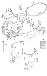 Outboard DF 200A drawing Side Cover