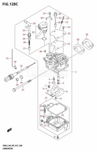 DF8A From 00801F-210001 (P03)  2012 drawing CARBURETOR (DF9.9A:P01)