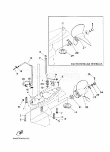 115CETOL drawing PROPELLER-HOUSING-AND-TRANSMISSION-2