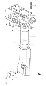 DT8 From 0801-251001 ()  2002 drawing DRIVESHAFT HOUSING