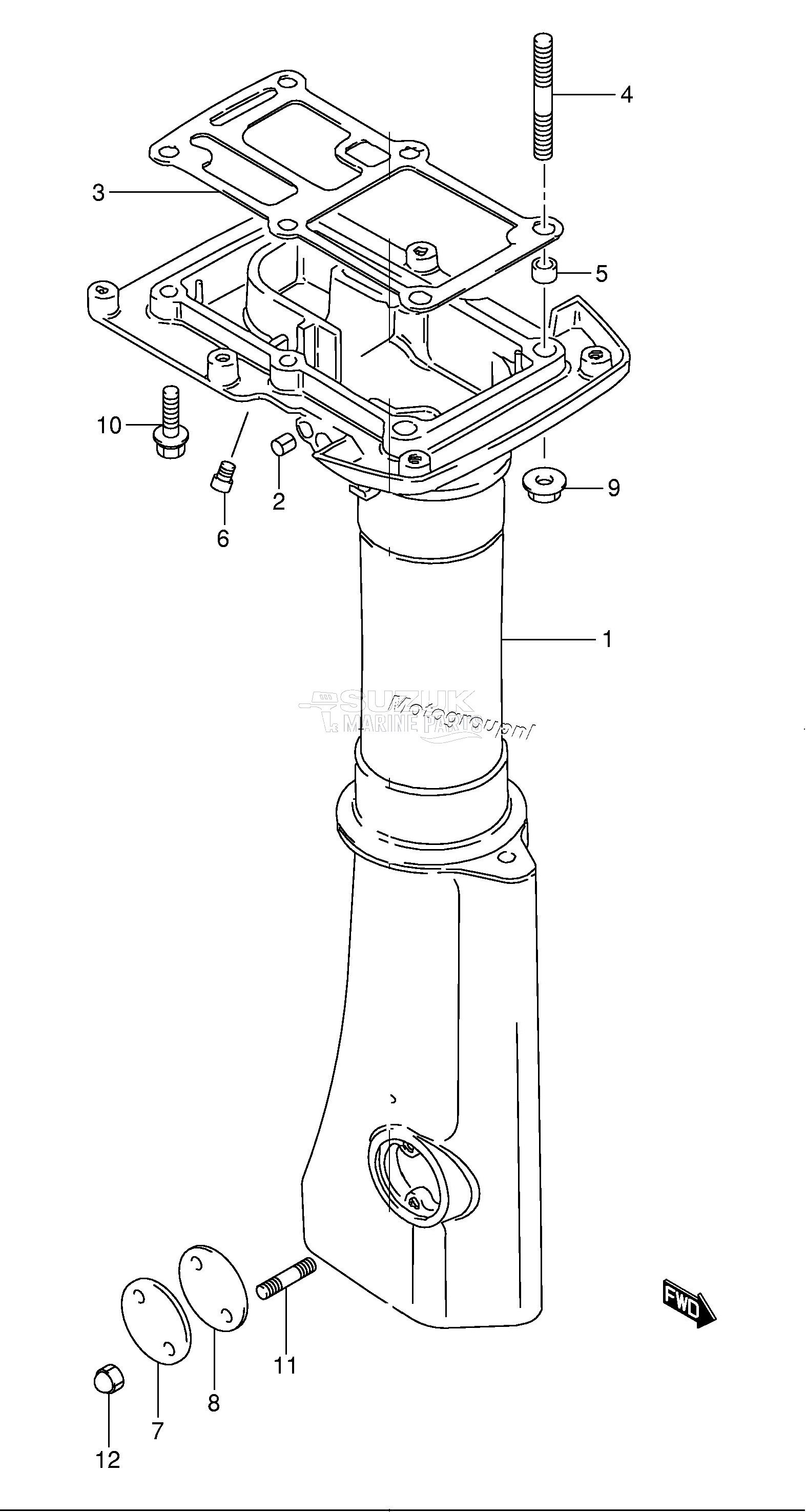 DRIVESHAFT HOUSING