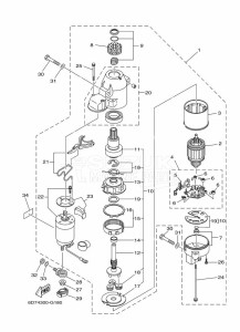 F80BETX drawing STARTING-MOTOR