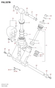 DF200 From 20001F-780001 (E01 E40)  2007 drawing TRIM CYLINDER (L-TRANSOM)