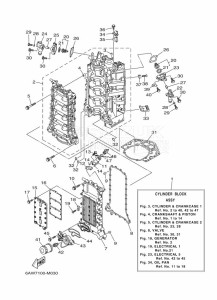 F350AETX drawing CYLINDER--CRANKCASE-1