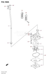 DF25 From 02503F-110001 (E01)  2011 drawing WATER PUMP