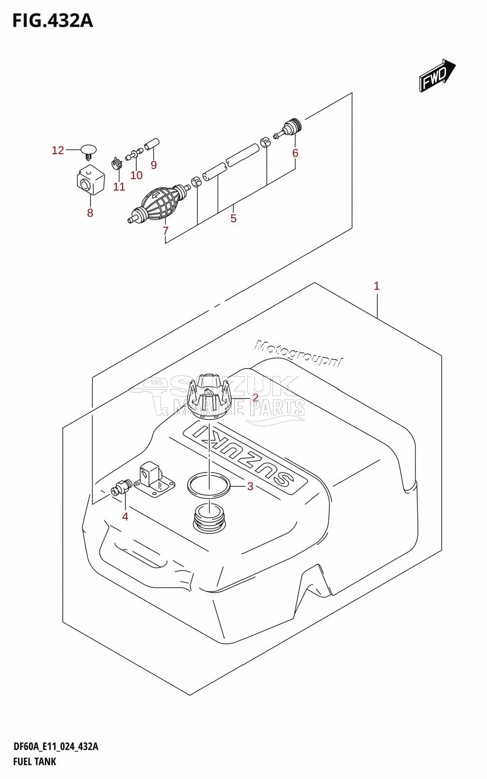 FUEL TANK (E01,E34,E11,E40)