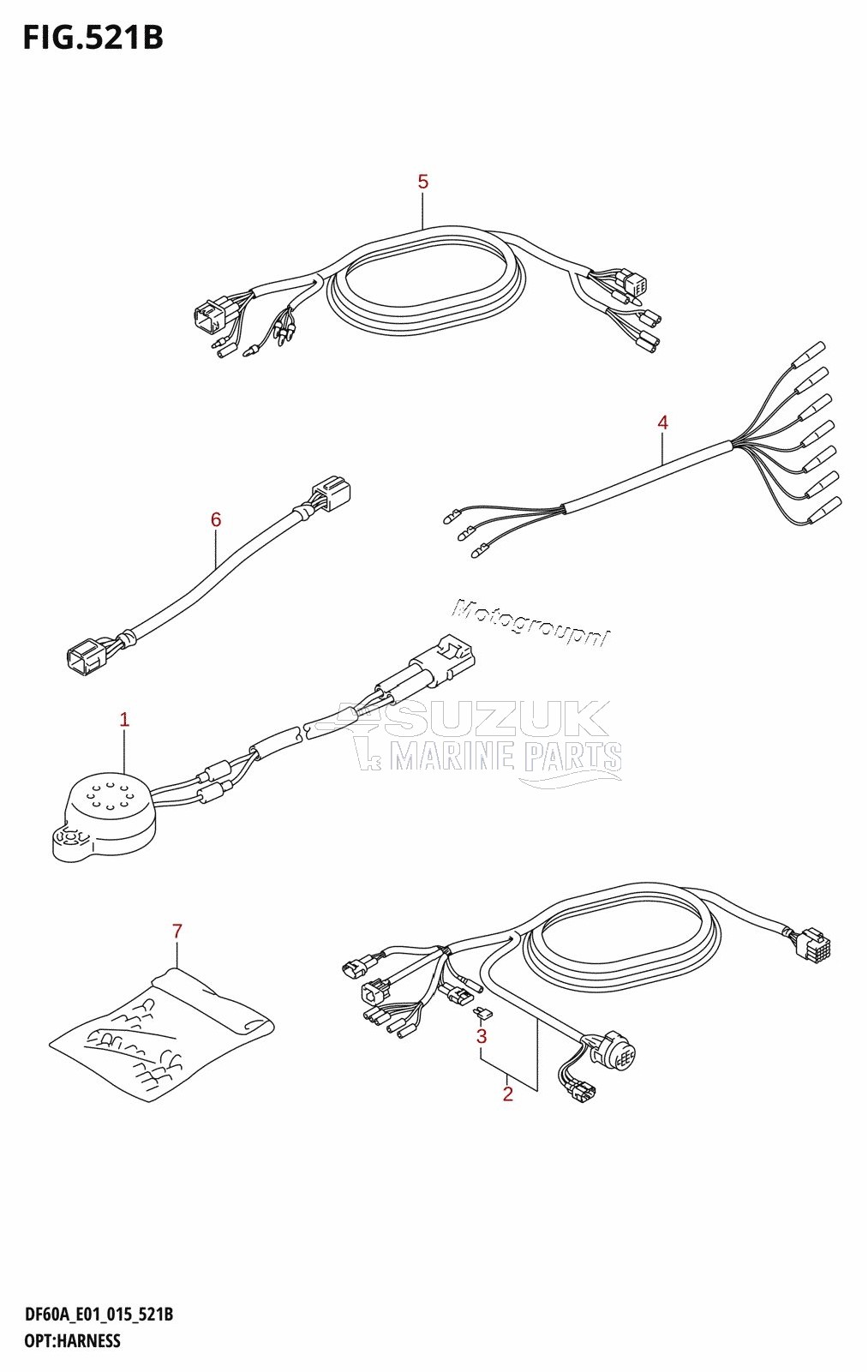 OPT:HARNESS (DF40AQH:E01)